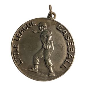 1950's original Little League Baseball Medal Medallion 1”